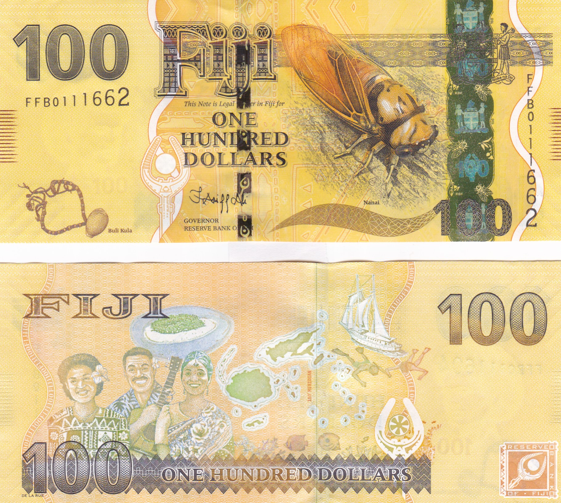 Fiji #119  100 Dollars